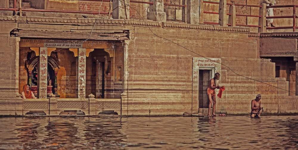 Ganga Paying Guest House فاراناسي المظهر الخارجي الصورة